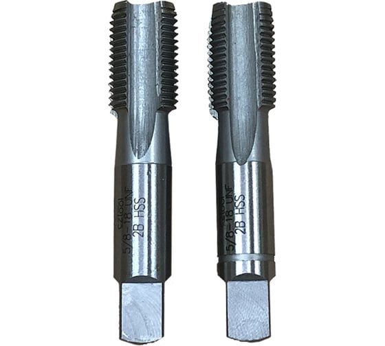 Изображение товара Набор метчиков Bucovice Tools из 2-х, DIN 2181 HSS, UNF 5/8, 18 н/д 146580