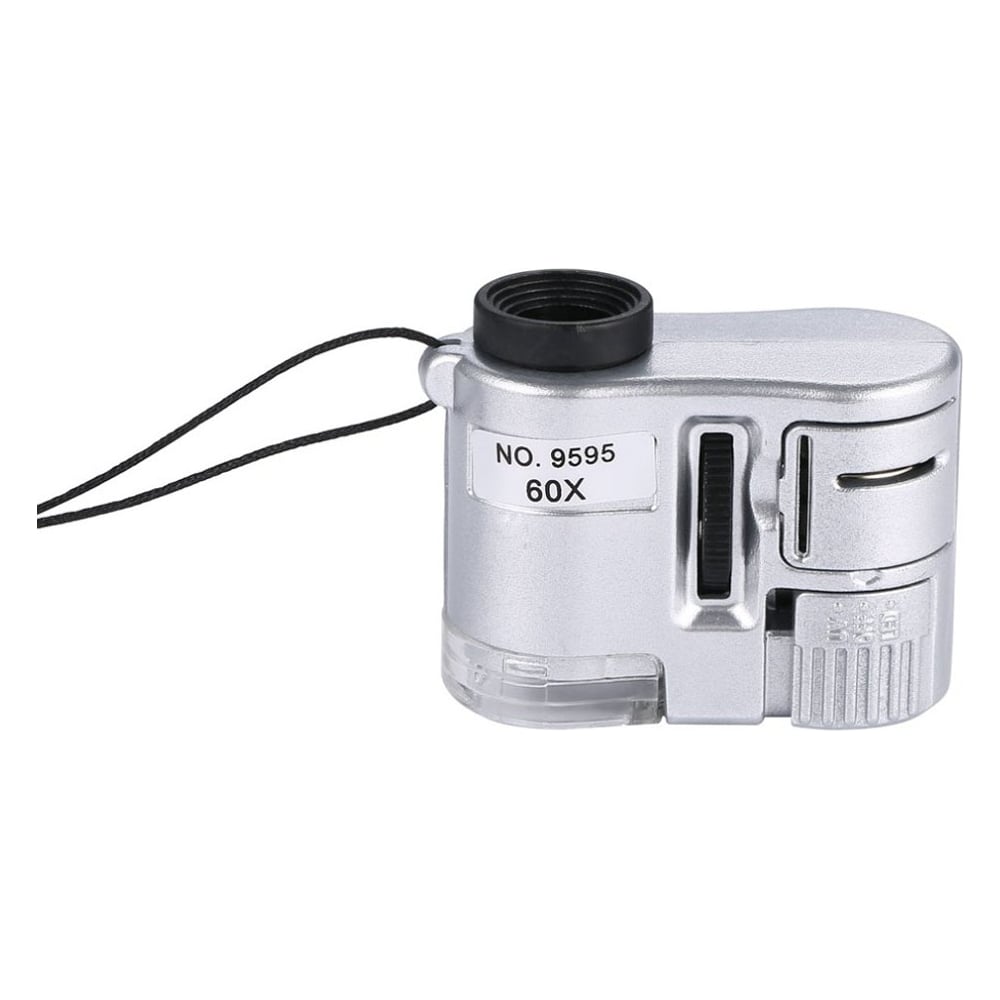 Изображение товара Мини микроскоп Amperin со светодиодной подсветкой 80774 карманный