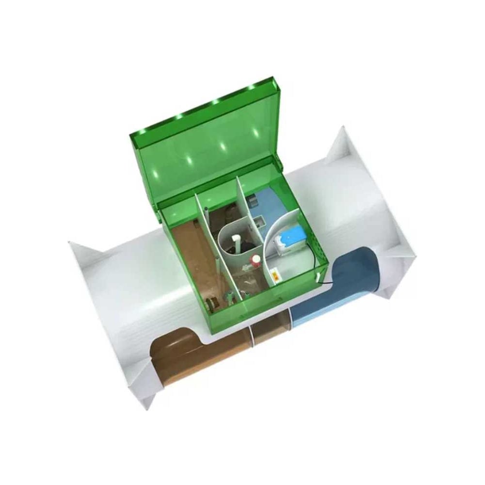 Изображение товара Септик AQUALOS AL-10 горизонтальный станция биологической очистки для дома