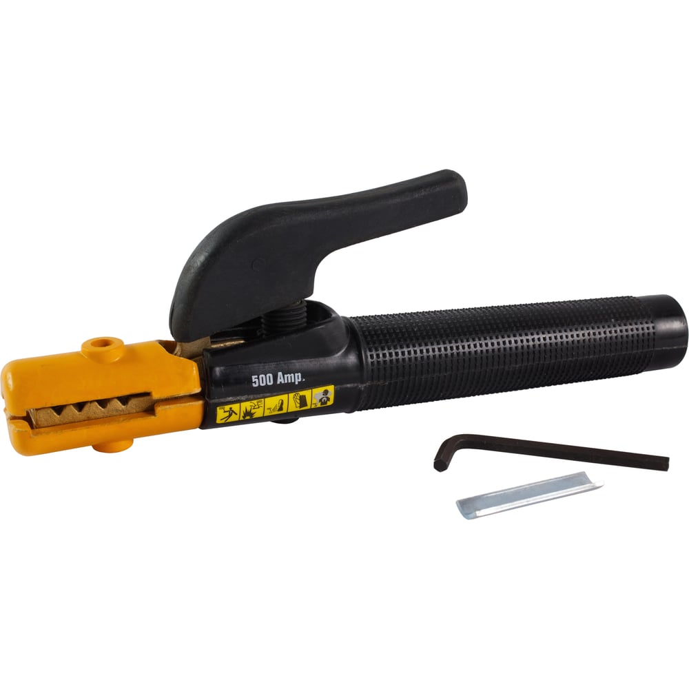 Изображение товара Электрододержатель WELDESTAR CONFORT 500+ WS для сварки 500 А пружинный крокодил