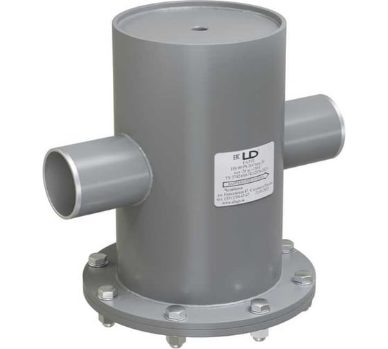 Изображение товара Грязевик абонентский вертикальный приварной LD DN 125, PN 16 ГА.Р.П.125.16.2