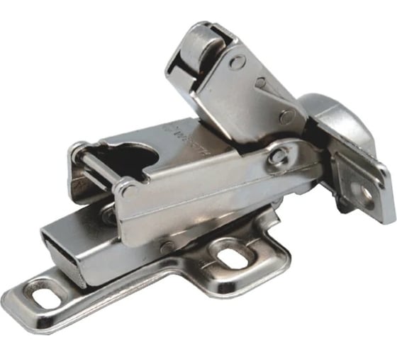 Изображение товара Накладная петля WURTH Combi с доводчиком, с монтажной планкой, 165 градусов, под шурупы, 10 шт. 0683138020961 1