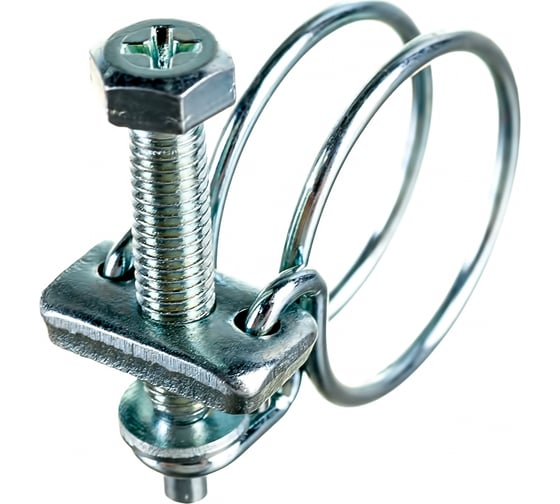 Изображение товара Проволочный винтовой хомут CNIC 19-22/1.8 мм, М5x30 мм, W1 оцинкованый 55А1922 52582