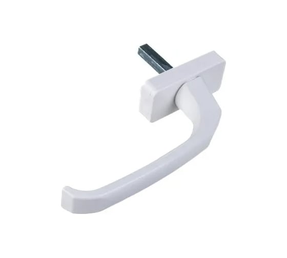 Изображение товара Ручка оконная Zitar Slim, металл, штифт 35 мм, белый (2 шт) - пакет 155993