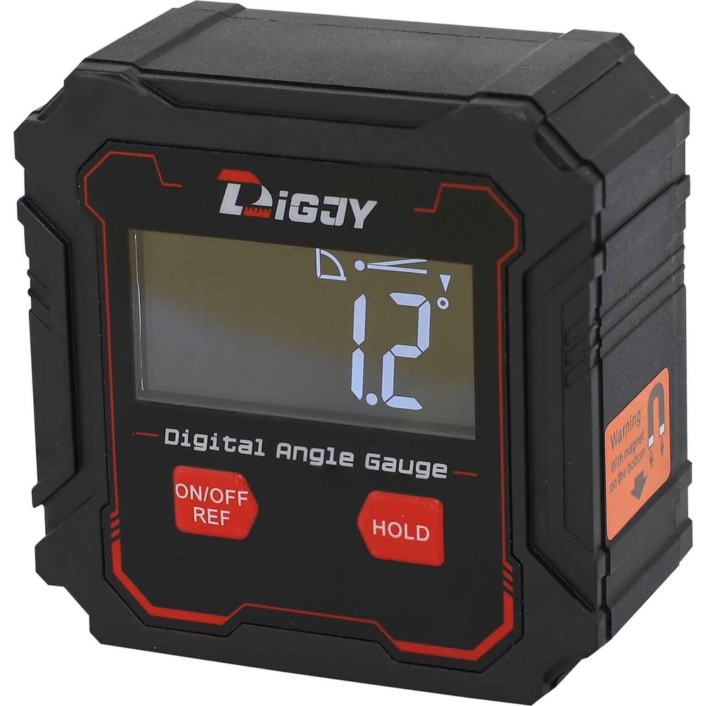 Изображение товара Электронный уровень-угломер DIGJY 82432-B профессиональный 60x60x25 мм IP54
