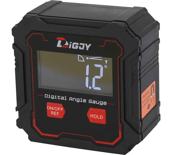 Изображение товара Уровень-угломер DIGJY электронный 60x60x25мм IP54 82432-B