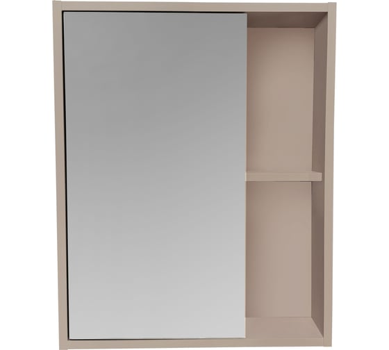 Изображение товара Зеркальный шкаф Runo Руно Эко 60 КАКАО 00-00004678