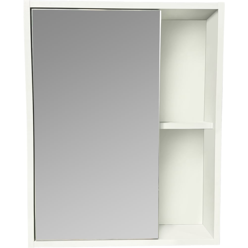 Изображение товара Зеркальный шкаф Runo Руно Эко 52 белый - современное решение для ванной комнаты