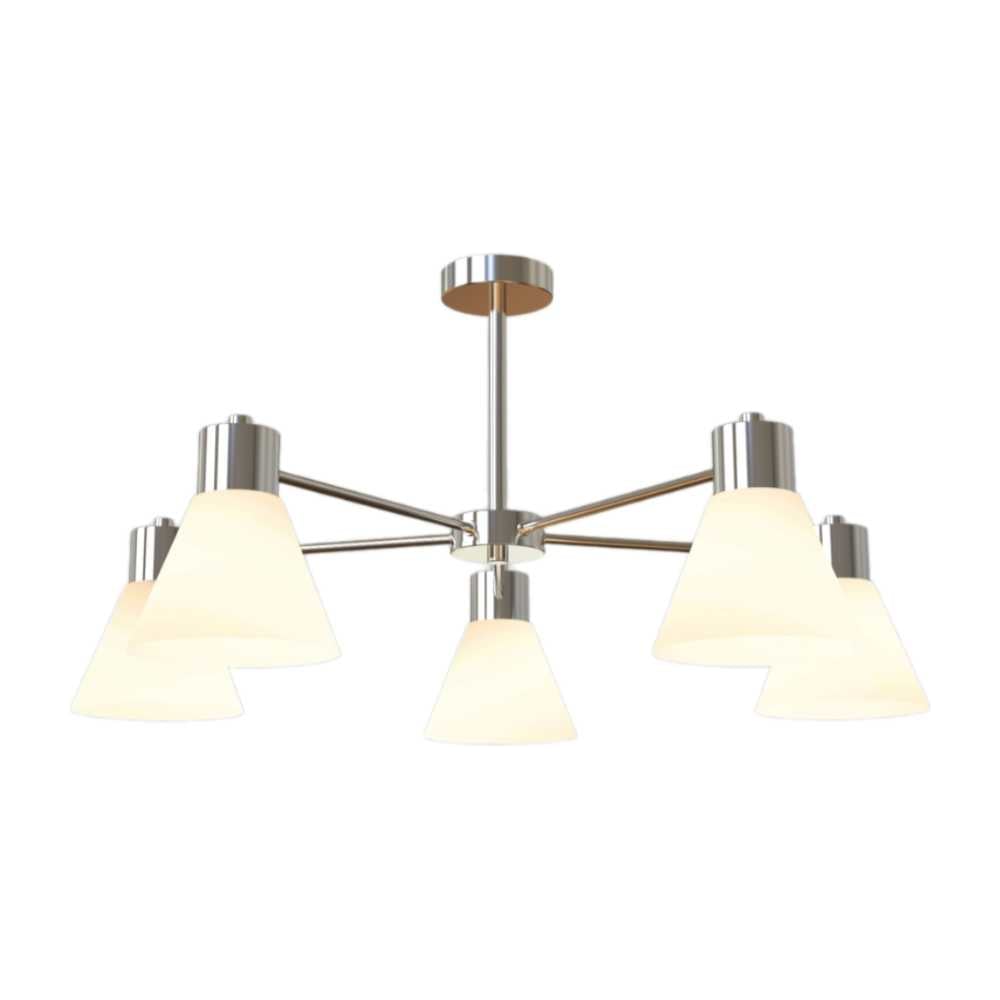 Изображение товара Потолочная люстра на штанге MyFar Paola MR2630-5C стиль модерн для всей комнаты