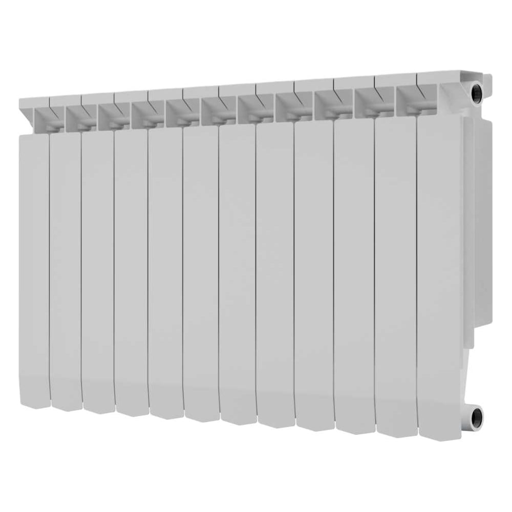 Изображение товара Биметаллический радиатор Sira by AKFA Benevento 12 секций белый для отопления квартиры