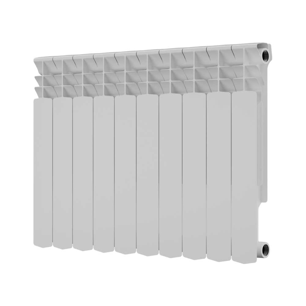 Изображение товара Биметаллический радиатор AKFA Eterno 10 секций белый для бытового отопления