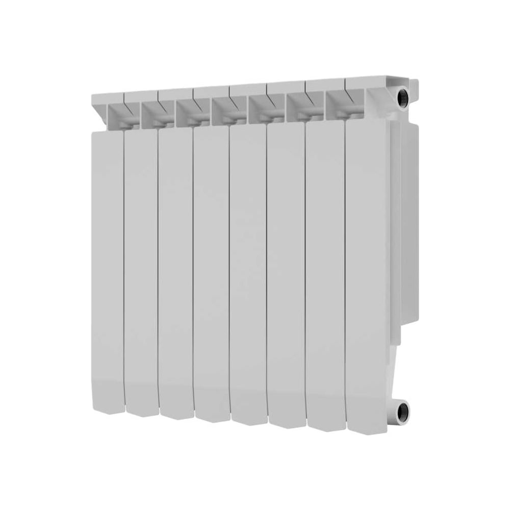 Изображение товара Биметаллический радиатор Sira by AKFA Benevento 8 секций белый для отопления