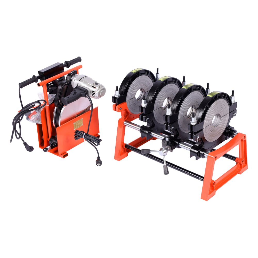 Изображение товара Профессиональный сварочный аппарат TD-tools TDA250-4M для труб до 250 мм