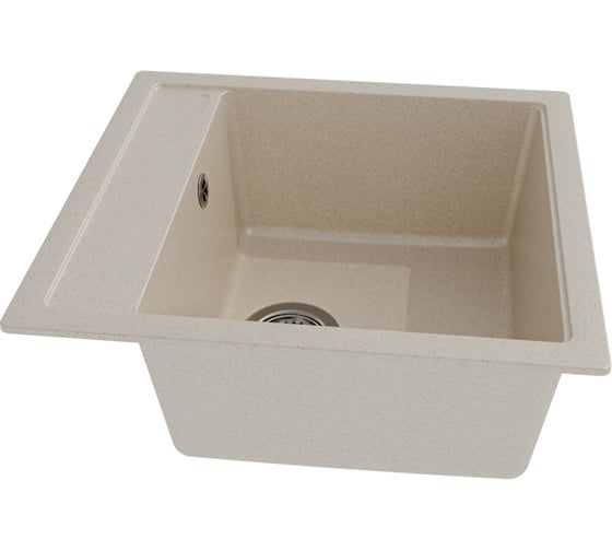 Изображение товара Мойка для кухни Teymi 46х51 бежевая матовая Lori Mini T120131 ЦБ-00285196