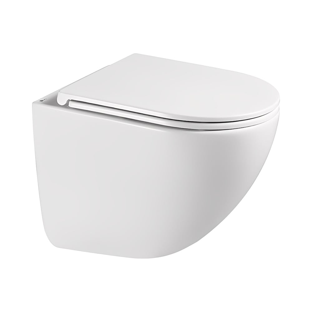 Изображение товара Подвесной унитаз безободковый Teymi Lina Vortex 3 поколения с микролифтом