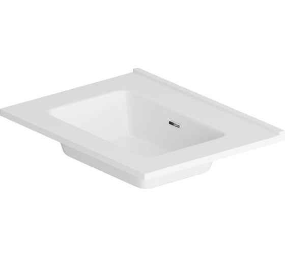 Изображение товара Раковина мебельная керамическая AM.PM Sense 60 см встроенная цвет белый глянец M7BWCC0602WG