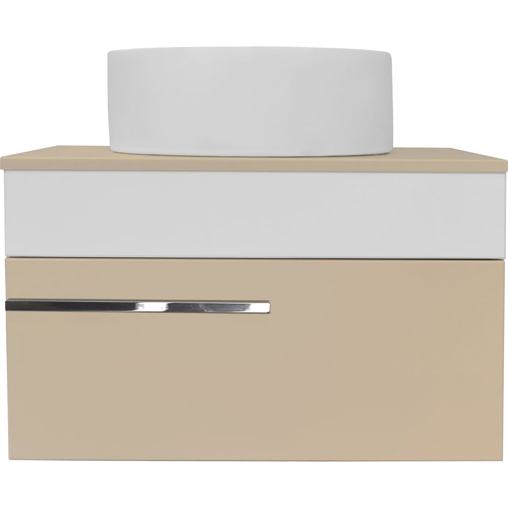 Изображение товара Тумба Runo Вудлайн 65 подвесная оливковая для умывальника