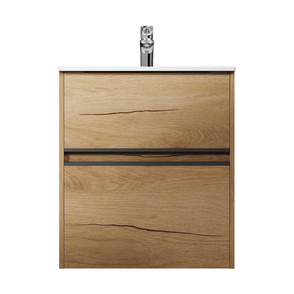 Изображение товара База под раковину 60 см AM.PM Sense универсальная с 2 ящиками стильное решение