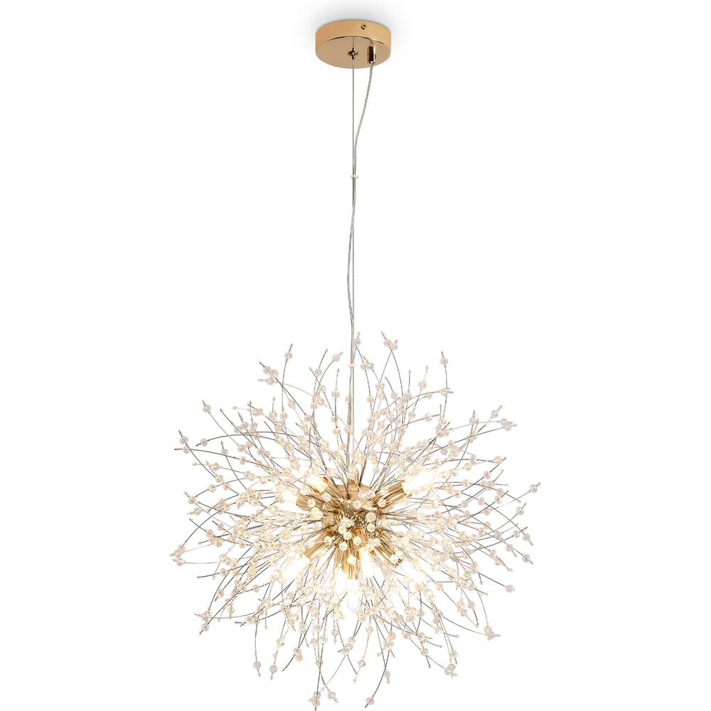 Изображение товара Подвесной светильник Freya FR1019PL-09G1 современный дизайн 9 LED G9 золото