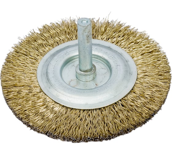 Изображение товара Щетка дисковая (100 мм; ось 8 мм) ООО НПП «Гефест» 104
