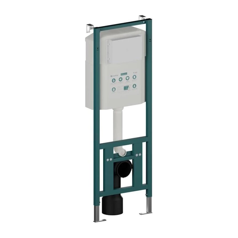 Изображение товара Инсталляция для подвесного унитаза Knotlor бирюзовая ISWC401FG