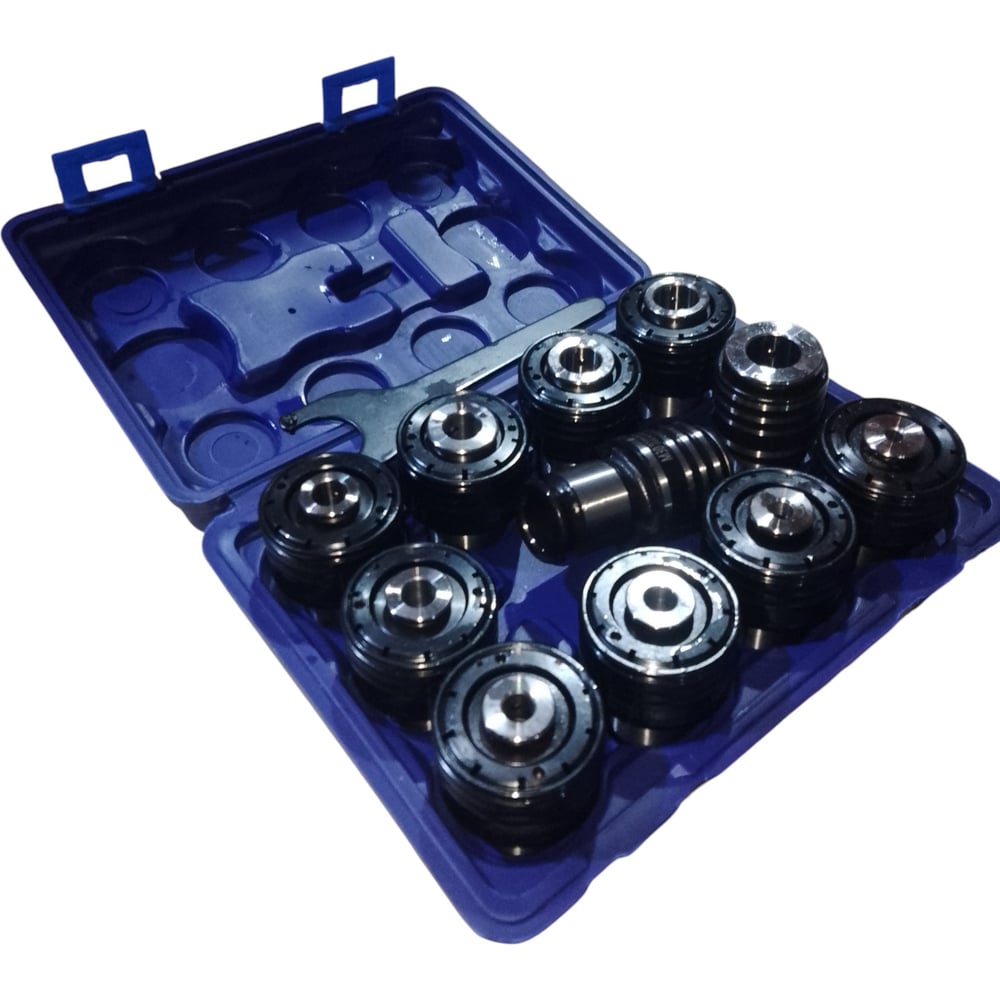 Изображение товара Набор резьбонарезных вставок Partner DIN-TC820 11 шт с предохранительной муфтой