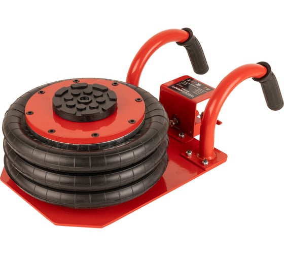 Изображение товара Пневматический домкрат WIEDERKRAFT 3т 145-440mm с короткими ручками, WDK-81813A