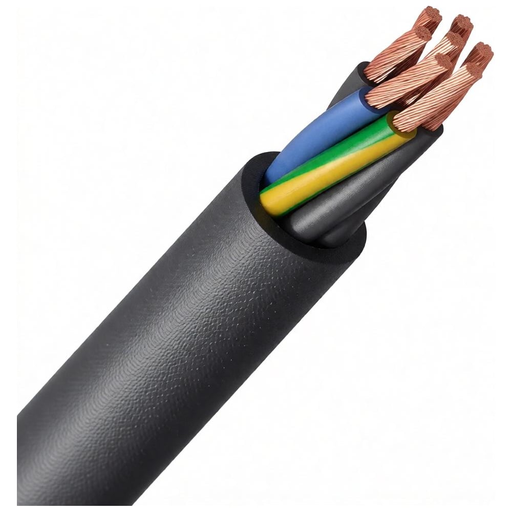 Изображение товара Гибкий кабель ELITRON КГВВнг(А)-LS 7х2.5 80м по ГОСТ для промышленной электрики