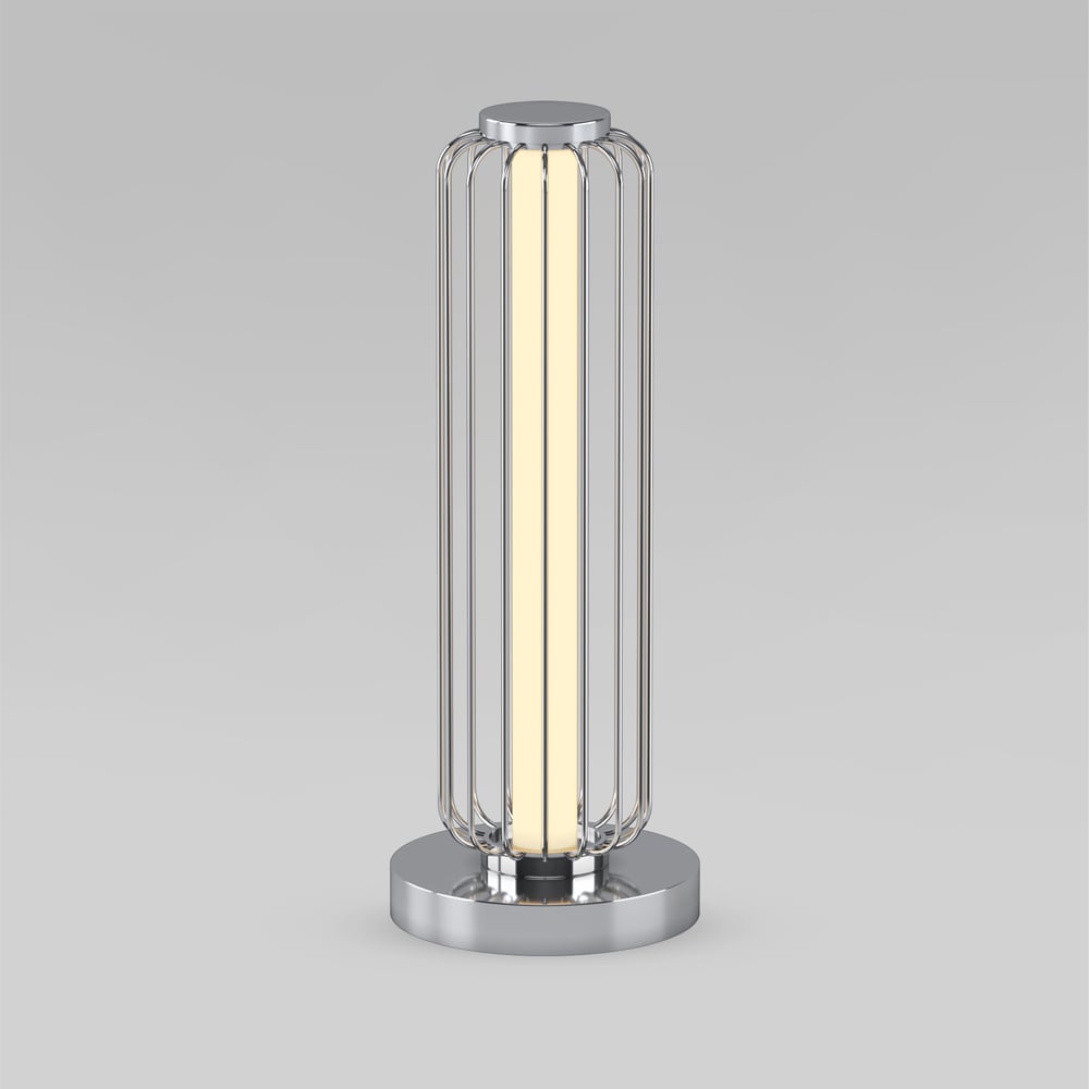 Изображение товара Настольный светильник Eurosvet Argent 308054 LED хром стиль техно
