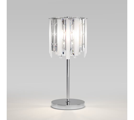 Изображение товара Настольный светильник с хрусталем Eurosvet Radiance 108011 хром a071371
