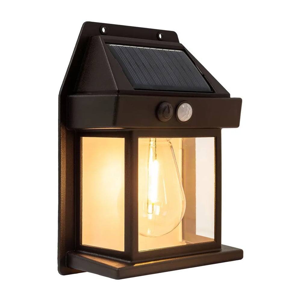 Изображение товара Светильник светодиодный на солнечной батарее Forcekraft FK-WL6009 Black для улицы