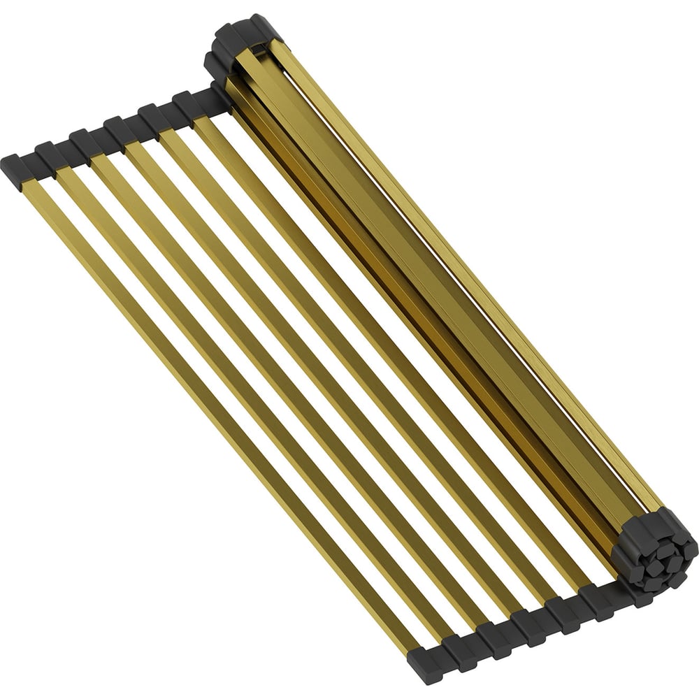 Изображение товара Ролл-мат EMAR Roll-4433.QS GOLD квадратный, золото, 440x330 мм, нержавеющая сталь и силикон