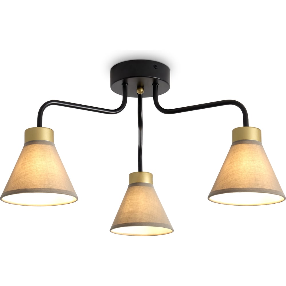 Изображение товара Потолочный светильник Freya FR5587CL-03BBZ накладной современный стиль 3 лампы