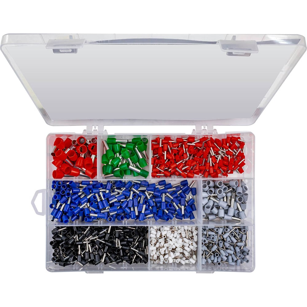 Изображение товара Набор автомобильных клемм Rockforce 1200 шт луженая медь Euro монтаж