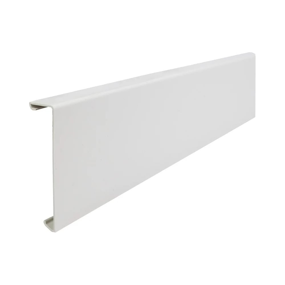 Изображение товара Крышка для плинтусного кабельного канала SPL белая 080011S