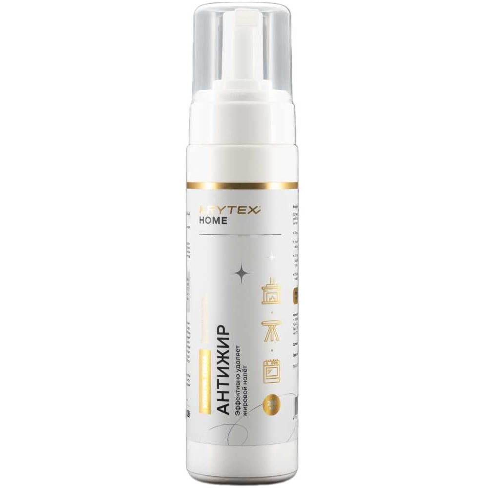 Изображение товара Пенный очиститель для кухни KRYTEX HOME АНТИЖИР 200 мл для духовок плит и грилей