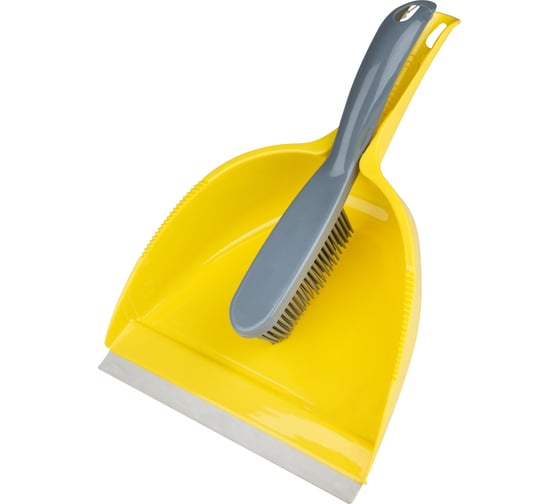 Изображение товара Комплект для уборки Рыжий кот SILIX щетка силиконовая с совком 110871