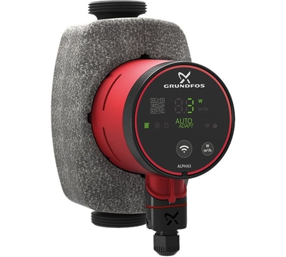Изображение товара Циркуляционный насос Grundfos ALPHA3 25-40 180 1x230 В 50 Гц 6H БЕЗ ГАЕК 99371956