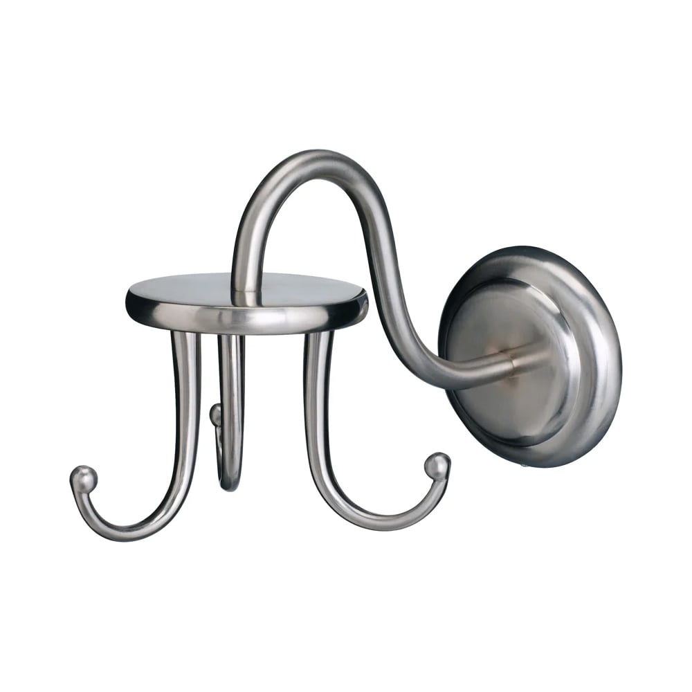 Изображение товара Крючок хром Ledeme L210-3 для дома и офиса, 3 крючка, латунь