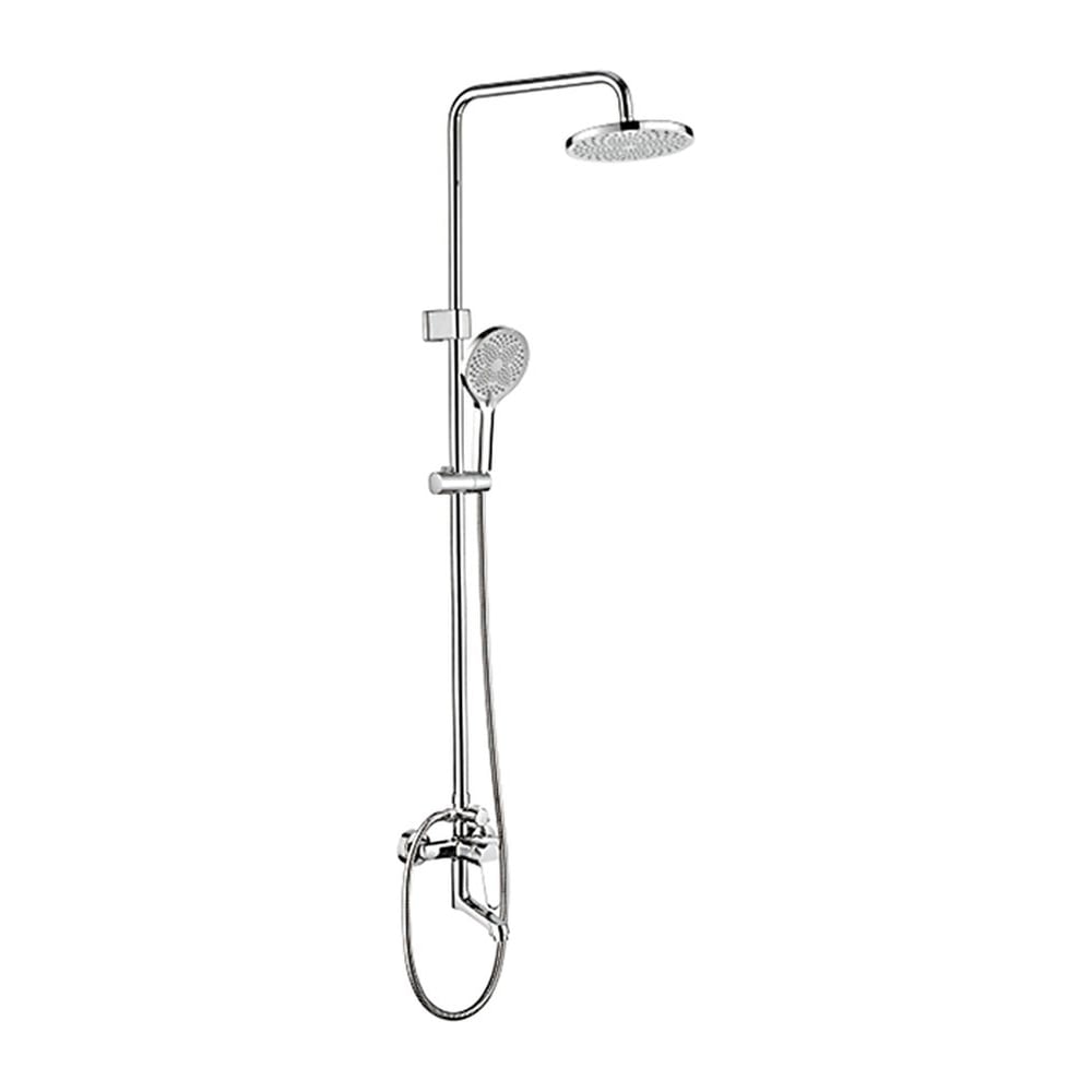 Изображение товара Душевая стойка со смесителем Ledeme L2461 с верхним и ручным душем для современной ванной