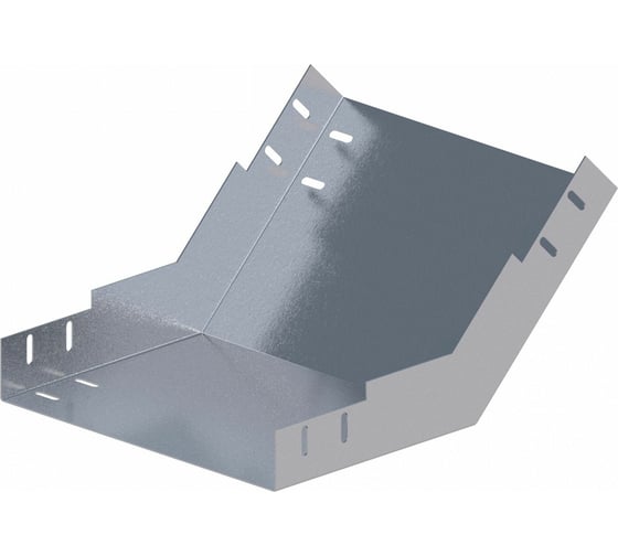 Изображение товара Угловой вертикальный лоток ОАО «СОЭМИ» вверх ЛМс-45В 300х100-1,0ц УТ1,5 Н0121350625