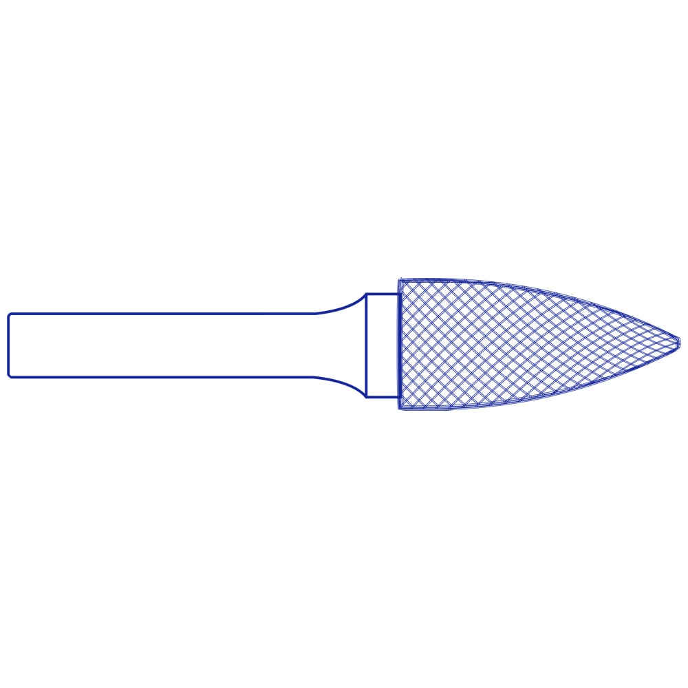 Изображение товара Бор-фреза Flexione DG 1225/6 сфероконическая с заостренным концом Expert