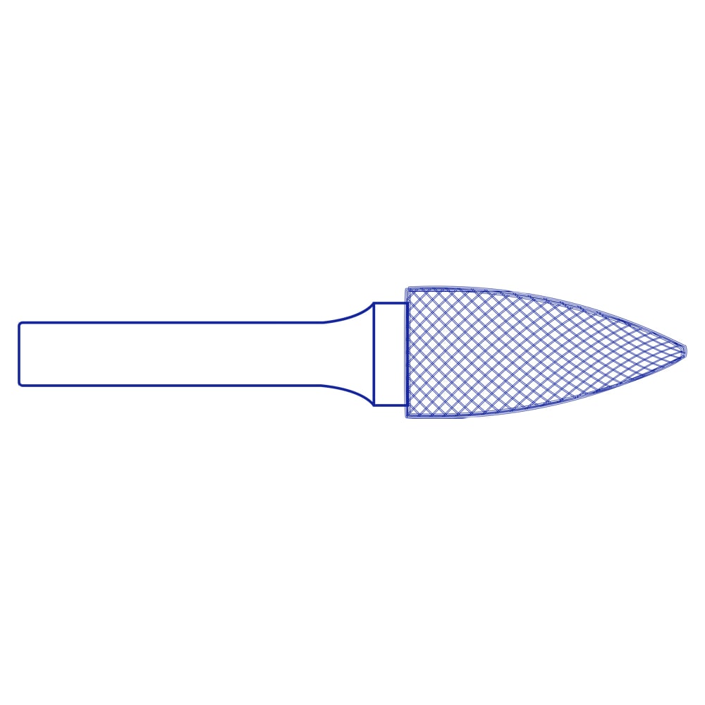 Изображение товара Бор-фреза сфероконическая Flexione DG 0820/6 Expert для дерева металла пластика резины 8 мм