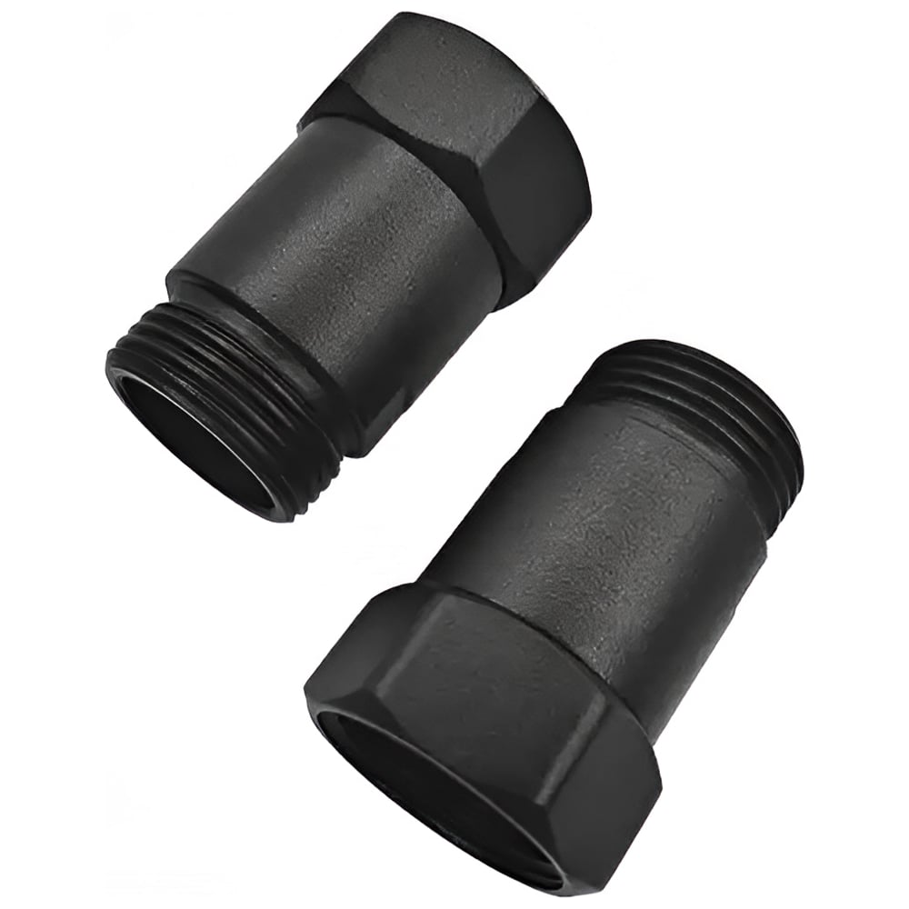 Изображение товара Соединение прямое ООО ПКФ Сварком 1х1GШ латунь черный матовый Изображение товара Соединение прямое ООО ПКФ Сварком 1х1GШ латунь черный матовый