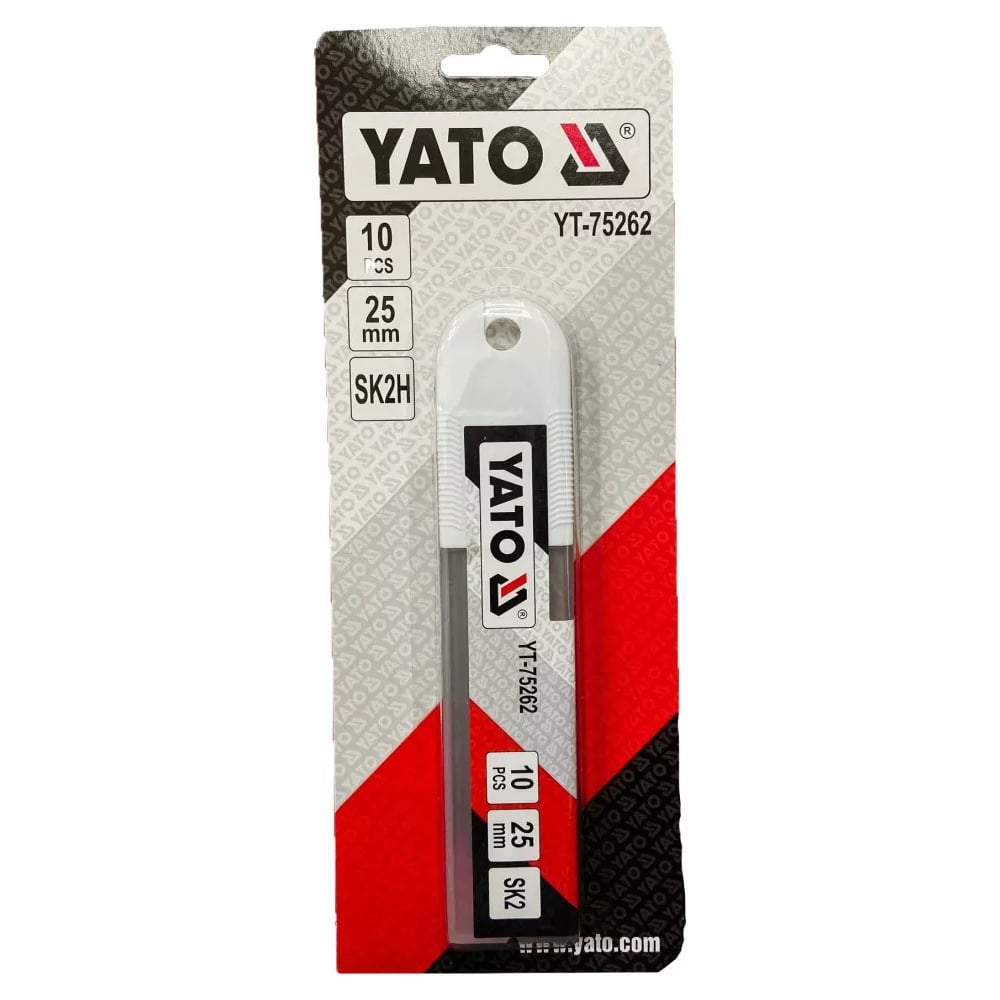 Изображение товара Сменные лезвия YATO 10 шт. для резки сегментированные сталь без покрытия