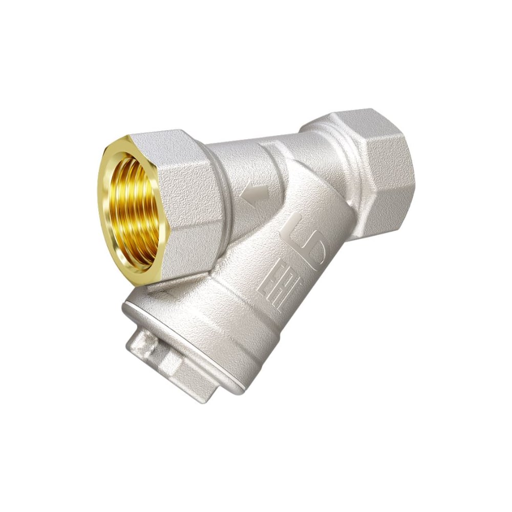 Изображение товара Фильтр косой латунный LD Pride 57.25 Ду25 Ру40