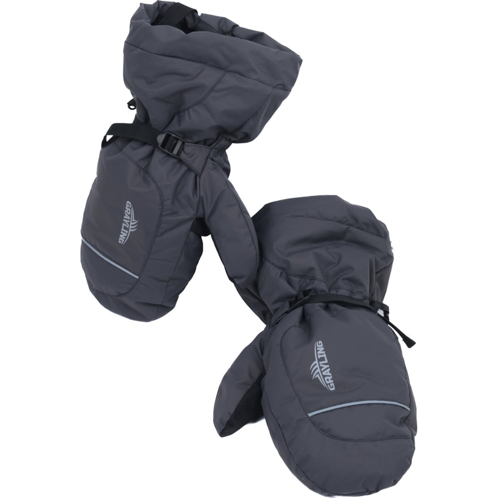 Изображение товара Камчатка рукавицы Grayling графит L утепленные зимние для активного отдыха