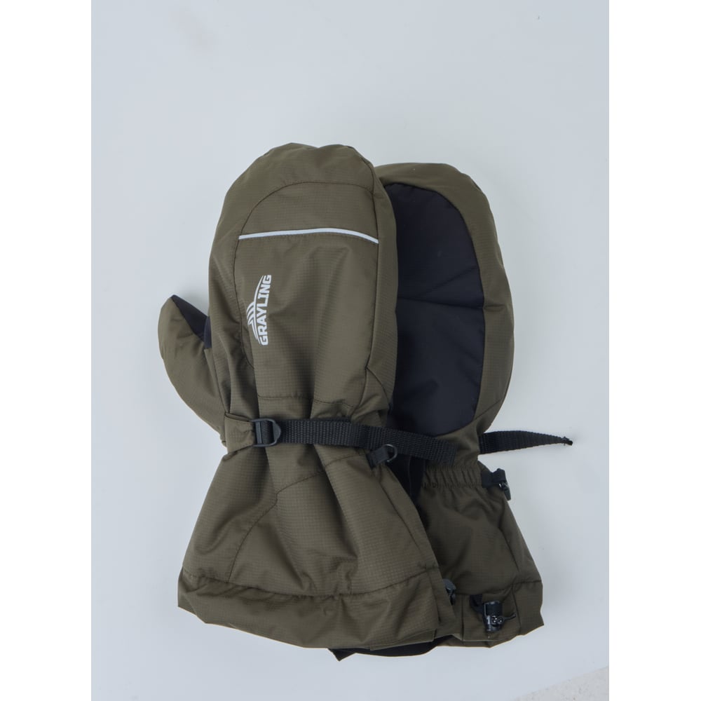 Изображение товара Зимние утепленные рукавицы Grayling тёплые для активного отдыха р-р L хаки