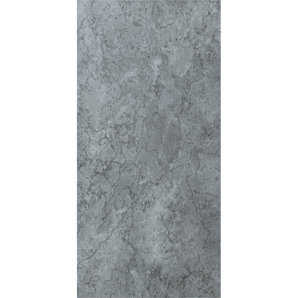 Изображение товара Самоклеящаяся ПВХ плитка LAKO Делюкс DECOR Серый гранит глянец 2мм 3,16м²