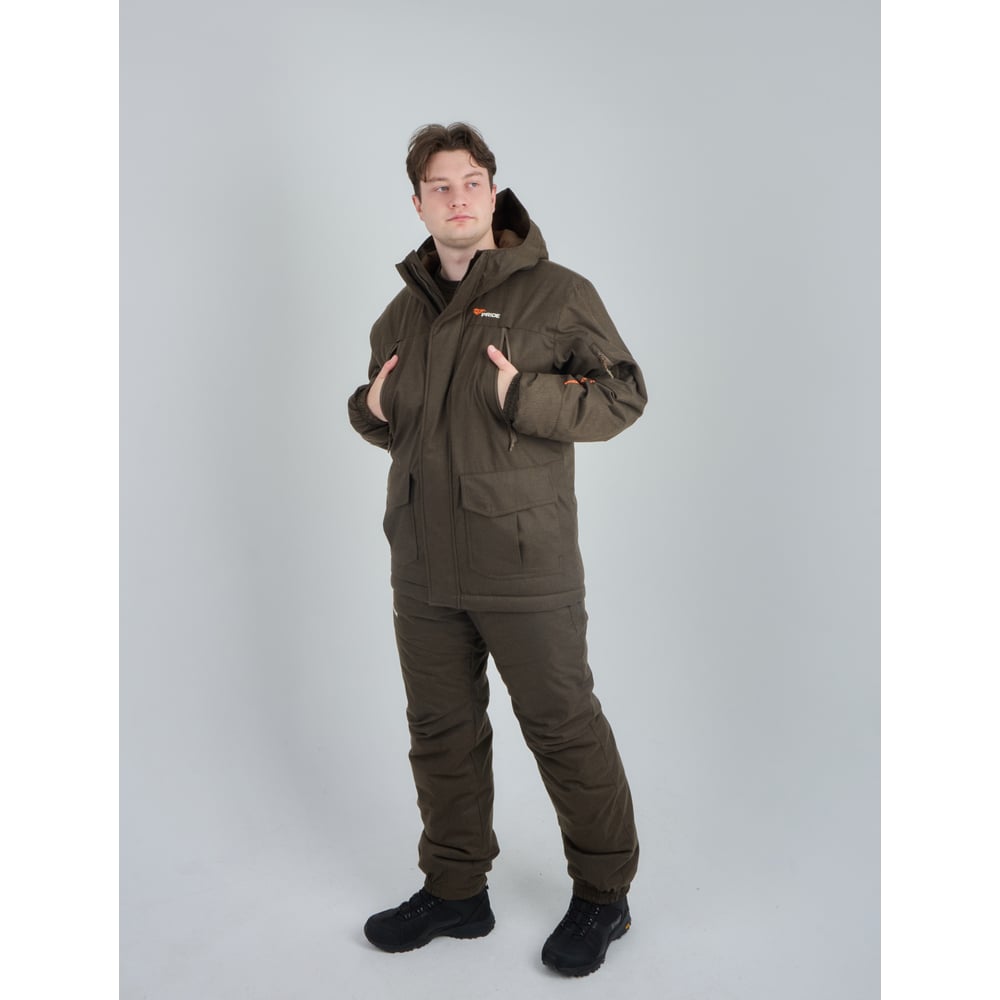 Изображение товара Зимний мужской костюм PRIDE -15 light brown для морозов 52-54 размер
